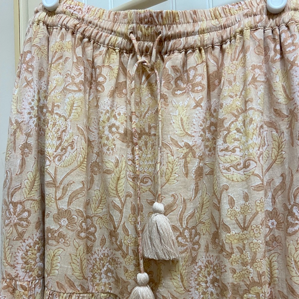 Cleobella tiered long skirt. Size M.